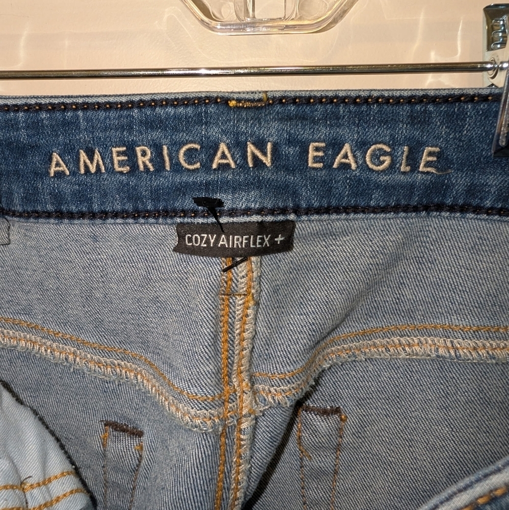 American Eagle Cozy AirFlex+ athletic Jeans - Size 28x28 - Picture 5 of 7
